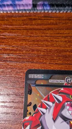Pokemon TCG Team Magma's Groudon EX Holo Rare Card 15/34 Double Crisis - Image 4