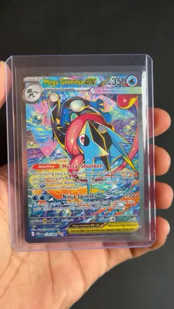 Mega Greninja EX 116/086 Special Illustration Rare EX Pokemon TCG - Image 1