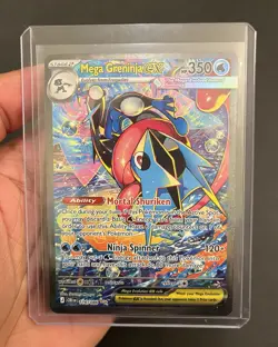 Mega Greninja EX 116/086 Special Illustration Rare EX Pokemon TCG - Image 2