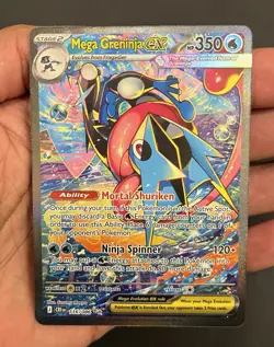 Mega Greninja EX 116/086 Special Illustration Rare EX Pokemon TCG - Image 4
