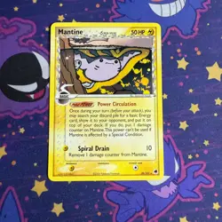 Pokemon MANTINE DELTA SPECIES 20/101 (2006 Dragon Frontiers) LP - Image 1