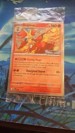 Pokemon CHAOS RISING STAFF PROMOS Set Of 4 SEALED - Image 1