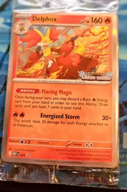 Pokemon CHAOS RISING STAFF PROMOS Set Of 4 SEALED - Image 2