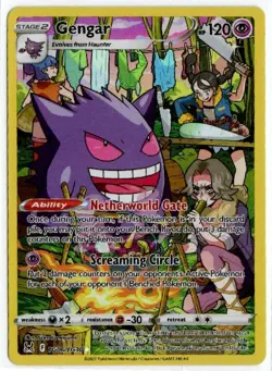 Gengar TG06/TG30 Lost Origin Trainer Gallery Ultra Rare Pokemon Card NM Holo 👻 - Image 1