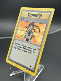 The Pokemon Company Pokemon TCG Brock 015/132 Gym Heroes Holo Rare EN - Image 3