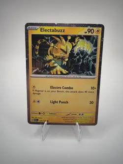 Pokemon TCG Electabuzz Cosmos Holo- Scarlet and Violet 151, Near Mint - Image 1