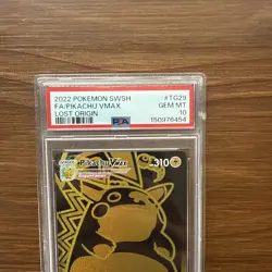 The Pokemon Company Pokemon TCG 2022 Pikachu VMAX TG29/TG30 Lost Origin PSA 10 - Image 2