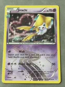 RADIANT HOLO Jirachi Pokemon Generations Collection RC13/RC32 Foil Pokemon - LP - Image 1
