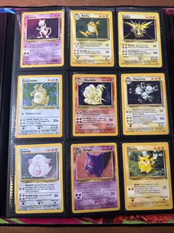 Pokemon Vintage Colection Binder Holos/regular/1st Edition/movie Promos✨ - Image 1