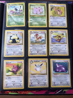 Pokemon Vintage Colection Binder Holos/regular/1st Edition/movie Promos✨ - Image 3
