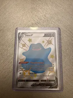 Pokemon - Ditto V - Shining Fates - SV118/SV122 - Shiny Vault - Pack Fresh - Image 1