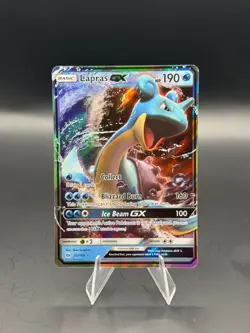 Lapras GX 35/149 SM Base Set Ultra Rare NM Pokemon TCG - Image 1