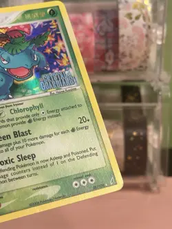 Pokemon TCG Venusaur 28/100 EX Crystal Guardians Stamped Holo - Image 4
