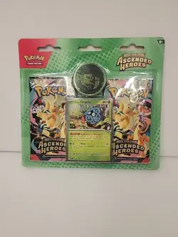Pokemon TCG Ascended Heroes 2-pack Blister Pack Factory Sealed Erika’s Tangela - Image 1