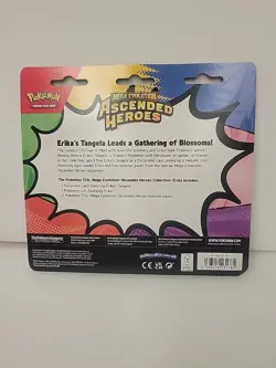 Pokemon TCG Ascended Heroes 2-pack Blister Pack Factory Sealed Erika’s Tangela - Image 2