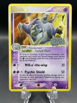 Pokemon Company Dusclops 17/100 Crystal Guardians Rare Reverse Holo HP Stamped - Image 1