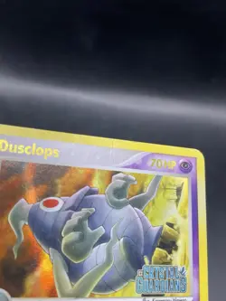 Pokemon Company Dusclops 17/100 Crystal Guardians Rare Reverse Holo HP Stamped - Image 2