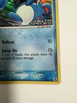 Pokemon - Marill 76/113 Delta Species - Reverse Holo Common with Stamp - NM - Image 3