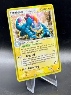 Feraligatr (Delta Species) 2/101 Holo Pokemon EX Dragon Frontiers Vintage LP/MP - Image 1
