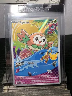 Pokemon First Partner Illustration Series 1 Gen 7 Starters Promo Set clean - Image 2