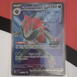 N's Zoroark ex 175/159 Sv09: Journey Together NM Pokemon TCG - Image 1