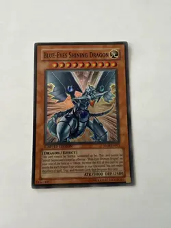 Yugioh - Blue-Eyes Shining Dragon - Super - Limited - MOV-EN001 - LP - Image 1