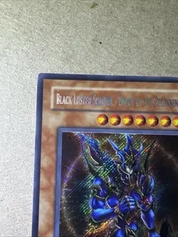 Vintage Yu-Gi-Oh! Black Luster Soldier Envoy of the Beginning MC2-EN004 a - Image 3