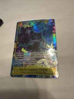 Bartholomew Kuma (Alternate Art) OP12-119 Legacy of the Master Foil - Image 1