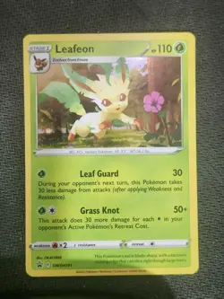 LEAFEON - SWSH191 - SWORD & SHIELD - PROMO - POKEMON CARD - Image 1
