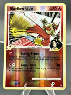 Pokemon Blaziken FB 2/147 Supreme Victors SP Reverse Holo Rare 80 HP Basic Card - Image 1