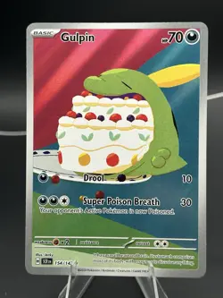 Pokemon TCG 10 Card Holo Art Rare Lot Gulpin Toedscruel Palafin Yamper Wooper - Image 2