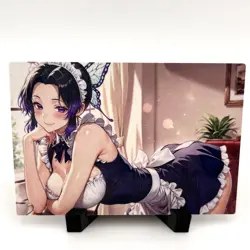 Demon Slayer Shinobu Kocho Sexy Anime Waifu Girl Lewd Goddess Story ACG Art Card - Image 1