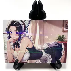 Demon Slayer Shinobu Kocho Sexy Anime Waifu Girl Lewd Goddess Story ACG Art Card - Image 2