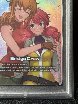 Bridge Crew GD03-105 R+ Alt Art - PSA 10 Pop 5 - Gundam Card Game: Steel Requiem - Image 4