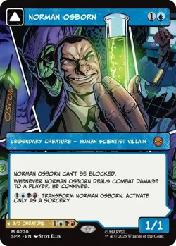 Norman Osborn (Borderless) - Marvel's Spider-Man (SPM) NM MTG - Image 1