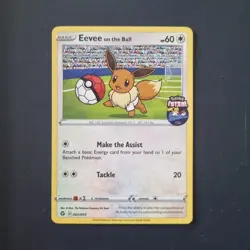 Eevee On The Ball Futsal Promo 002/005 NM Pokemon TCG - Image 1