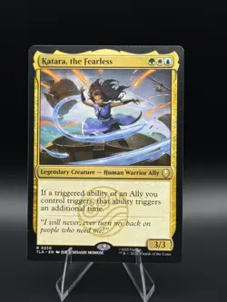 MTG Katara, the Fearless Avatar: The Last Airbender 230 NM Regular - Image 1
