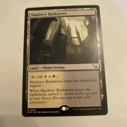MTG Shadowy Backstreet #267 Murders at Karlov Manor NM ￼Pack Fresh Magic - Image 1
