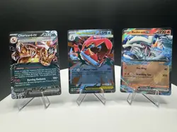 Pokemon Charizard ex Promo Mega Feraligatr ex Reshiram ex Holo Lot NM - Image 1