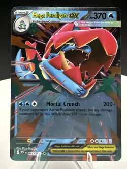 Pokemon Charizard ex Promo Mega Feraligatr ex Reshiram ex Holo Lot NM - Image 4