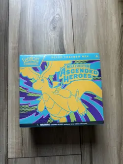 Pokemon TCG - Ascended Heroes ETB New Factory Sealed - Medium Rip - See Pics - Image 1