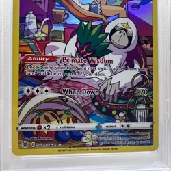 2022 POKEMON SWORD & SHIELD BRILLIANT STARS #TG12 FULL ART/ORANGURU - PSA 10 - Image 3