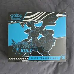Pokemon TCG Scarlet & Violet Black Bolt Elite Trainer Box English Zekrom - Image 1