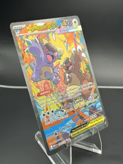 The Pokemon Company Pokemon TCG Mega Kangaskhan EX 182/132 Me01 Holo EN 300 HP - Image 2