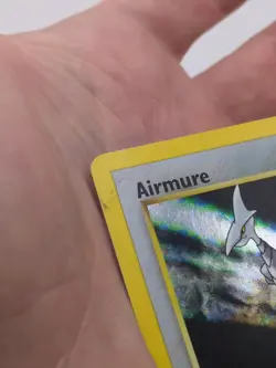 Pokemon French Airmure (Skarmory) 13/111 Skarmory Neo Genesis Holo Rare 2001 - Image 4