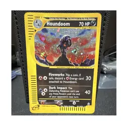 The Pokemon Company Houndoom H11/H32 Skyridge Holo Rare EN HP 70 Pokemon TCG - Image 1