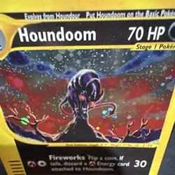 The Pokemon Company Houndoom H11/H32 Skyridge Holo Rare EN HP 70 Pokemon TCG - Image 3