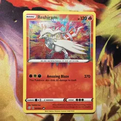 Reshiram Amazing Rare Shining Fates 017/072 NM Holo 2021 Pokemon Near Mint - Image 1