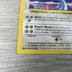 Pokemon Dragonair 18/102 Base Set Unlimited Rare Vintage WOTC NM - Image 2