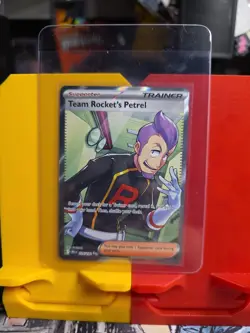 Pokemon TCG Team Rocket’s Petrel Full Art Trainer Destined Rivals 226/182 - Image 1